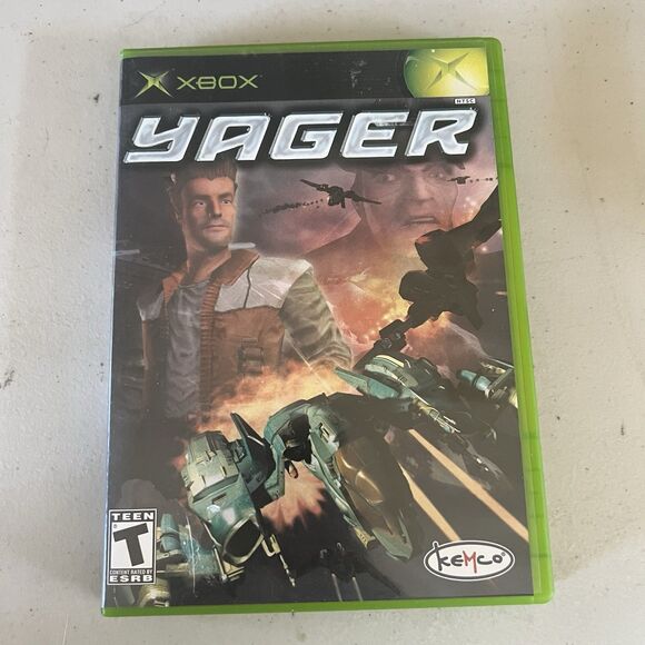 Yager Microsoft Xbox Original Video Game￼2004 COMPLETE Rated T CIB No Scratches - Picture 1 of 4